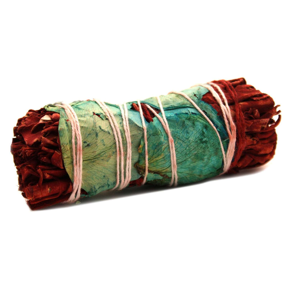 
                  
                    "Dragon's Blood" Floral Sage Smudge Stick | Ethra Essentials
                  
                