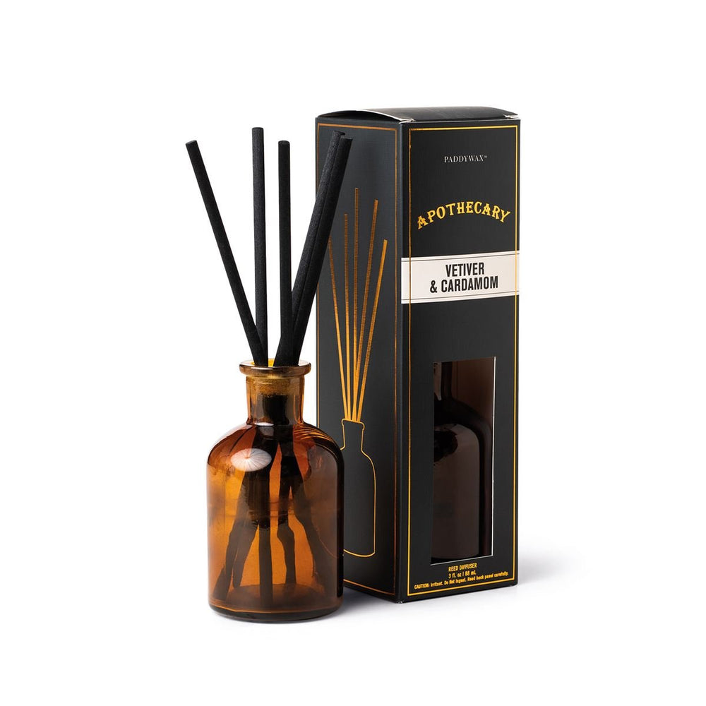 Βέτιβερ & Κάρδαμο Reed Diffuser (88mL) | Paddywax Apothecary - Ethra Essentials | Αιθέρια Έλαια & Αρωματοθεραπεία